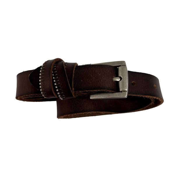 Women’s Time and Tru Brown Dress Casual leather belt Size:M - Picture 9 of 10